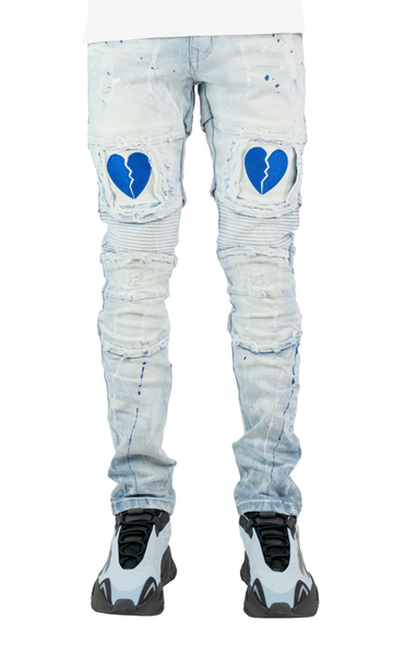 NEW YORKER DENIM PANTS (DAMAGED) 34う Broken Heart Jeans NEW YORKER DENIM PANTS (DAMAGED) 34う Broken Heart Jeans