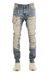 Sterling Distressed Denim - Vintage