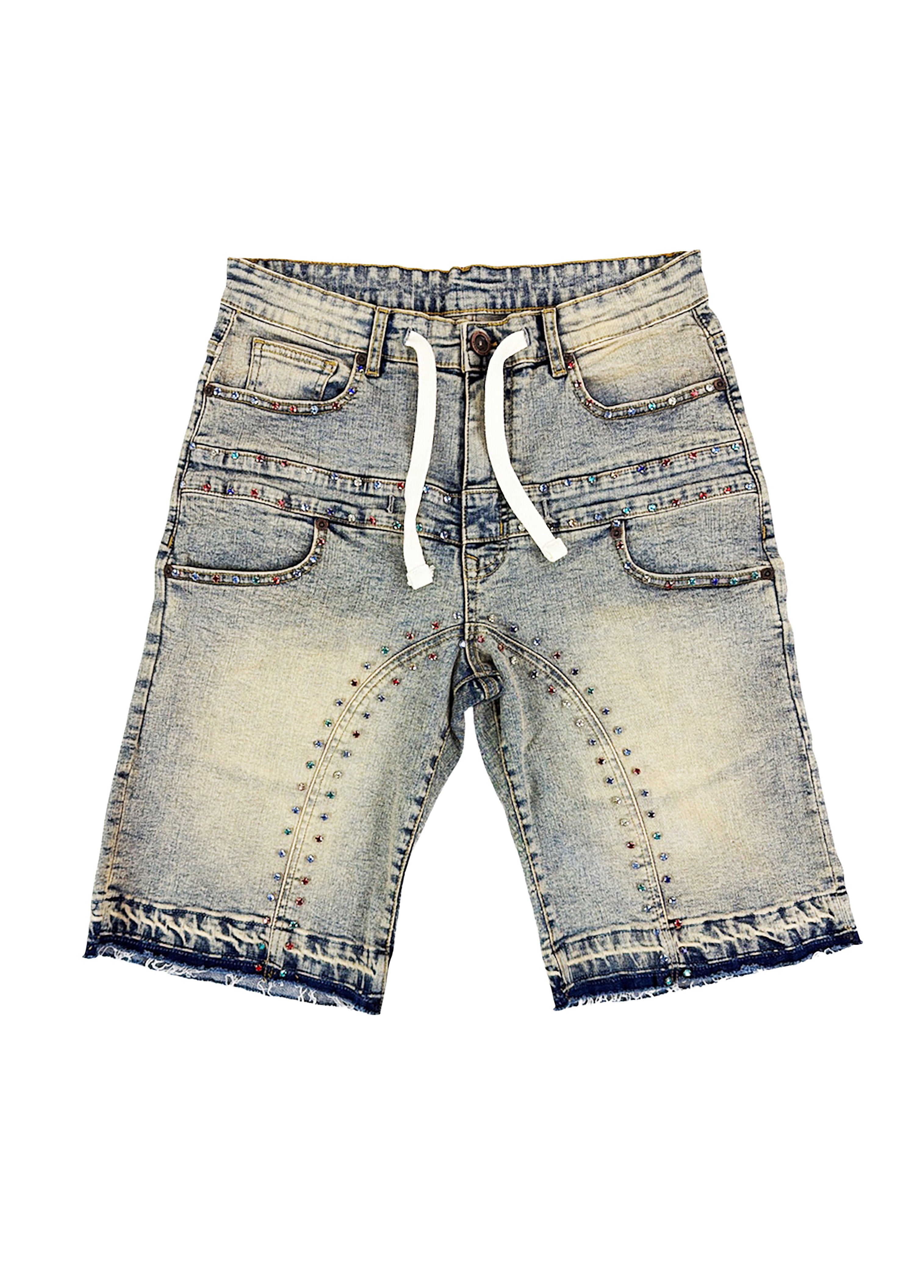 "Skittles" Jorts - Vintage