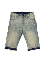 Rhinestone Jorts - Vintage