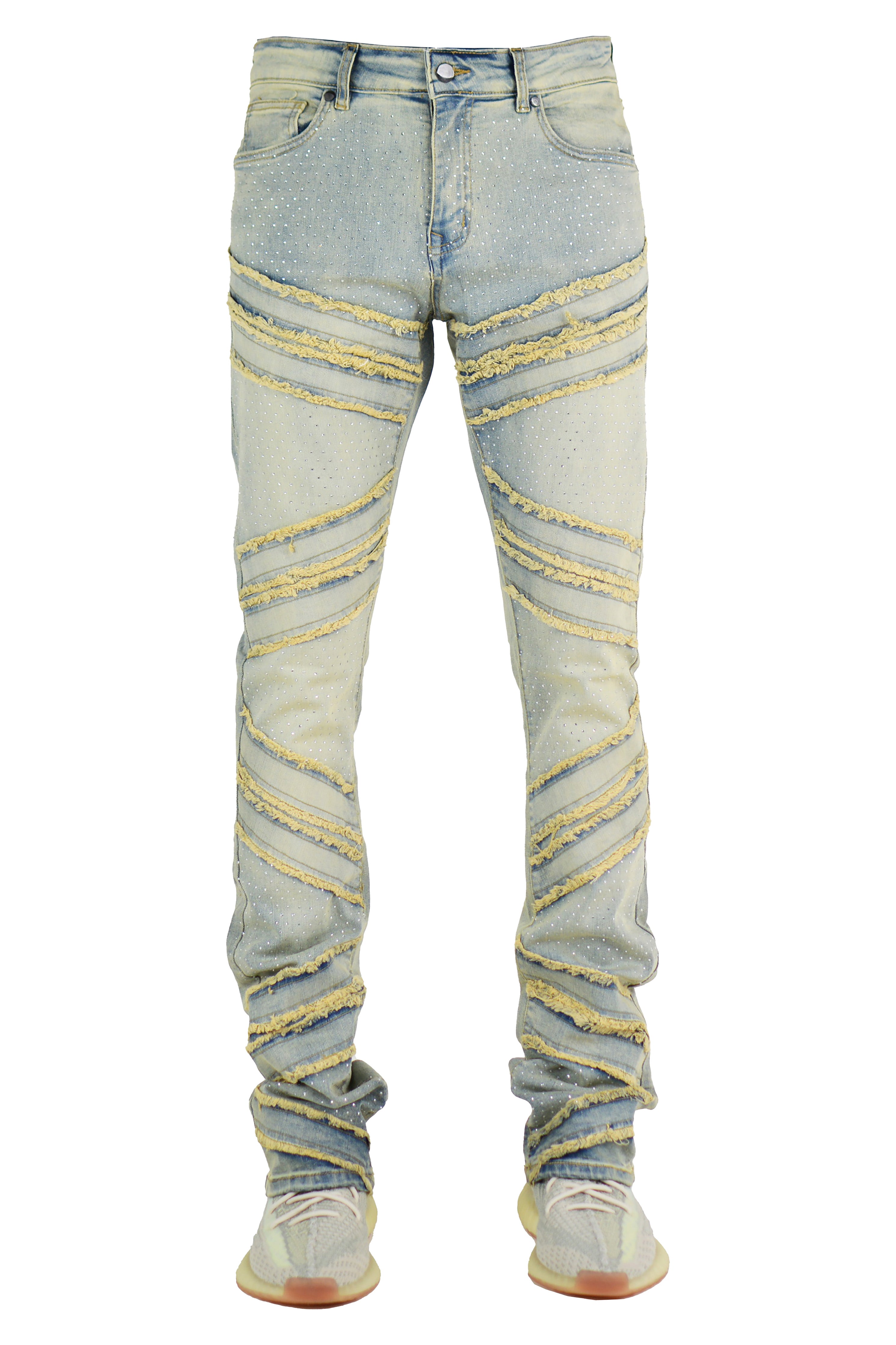 "Clean" Stacked Denim - Vintage