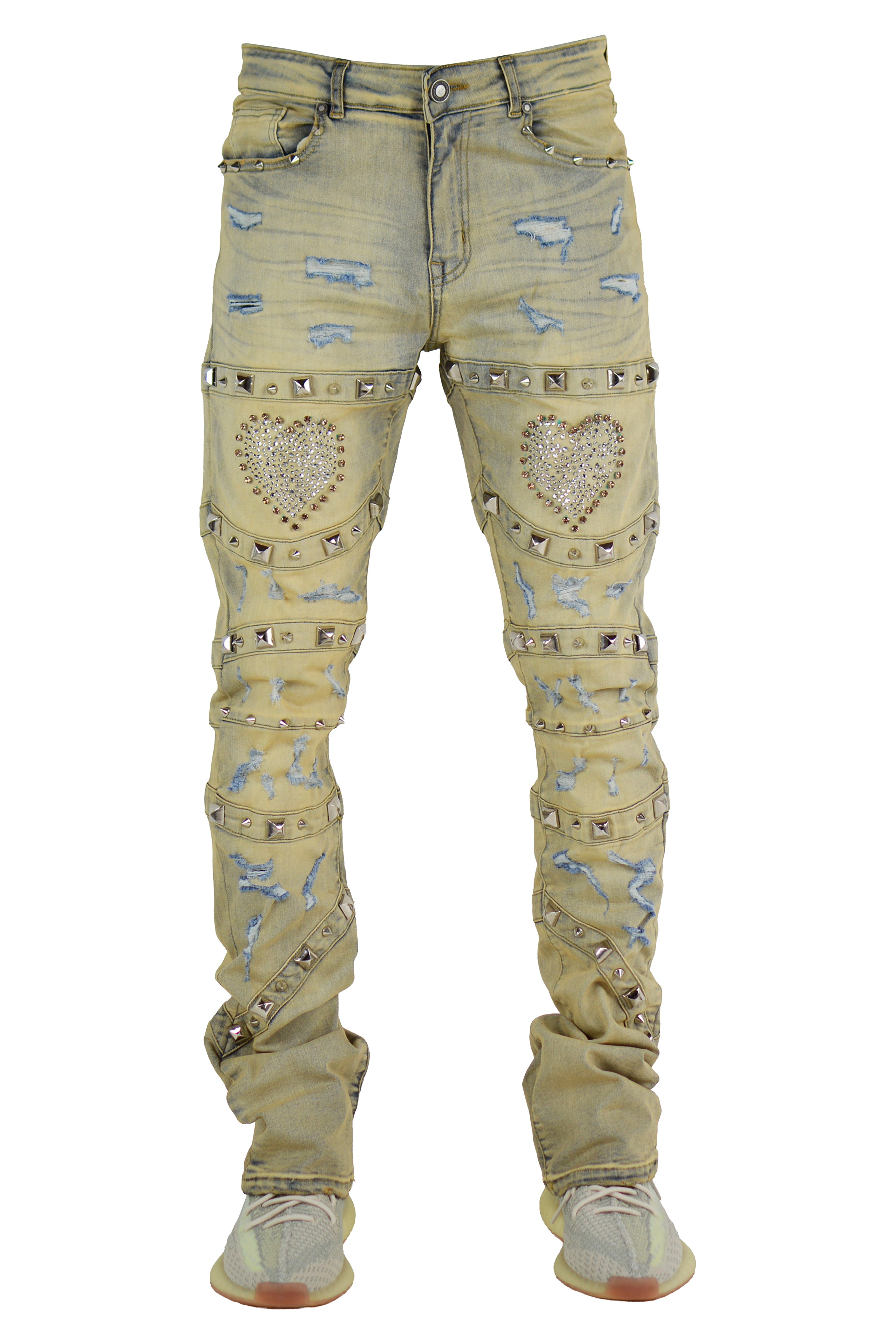 "Amore" Stacked Denim - Vintage