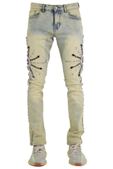 "Starburst" Hand-Made Denim - Vintage