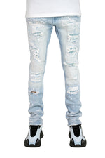 "Antidote" Distressed Denim - Lt Wash