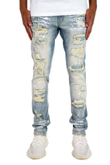 "Antidote" Distressed Denim - Vintage