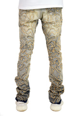 "Cactus" Stacked Denim - Vintage