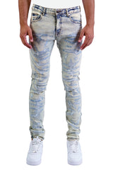 "Scab" Distressed Denim - Vintage