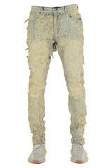"Stoned" Distressed Denim - Vintage