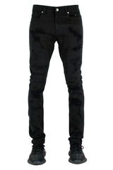 "Midnight Black" Skinny Denim - Black