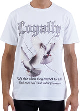 "Loyalty" Birds Tee White