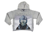"Self Made" Skimo Hood - Stone Grey