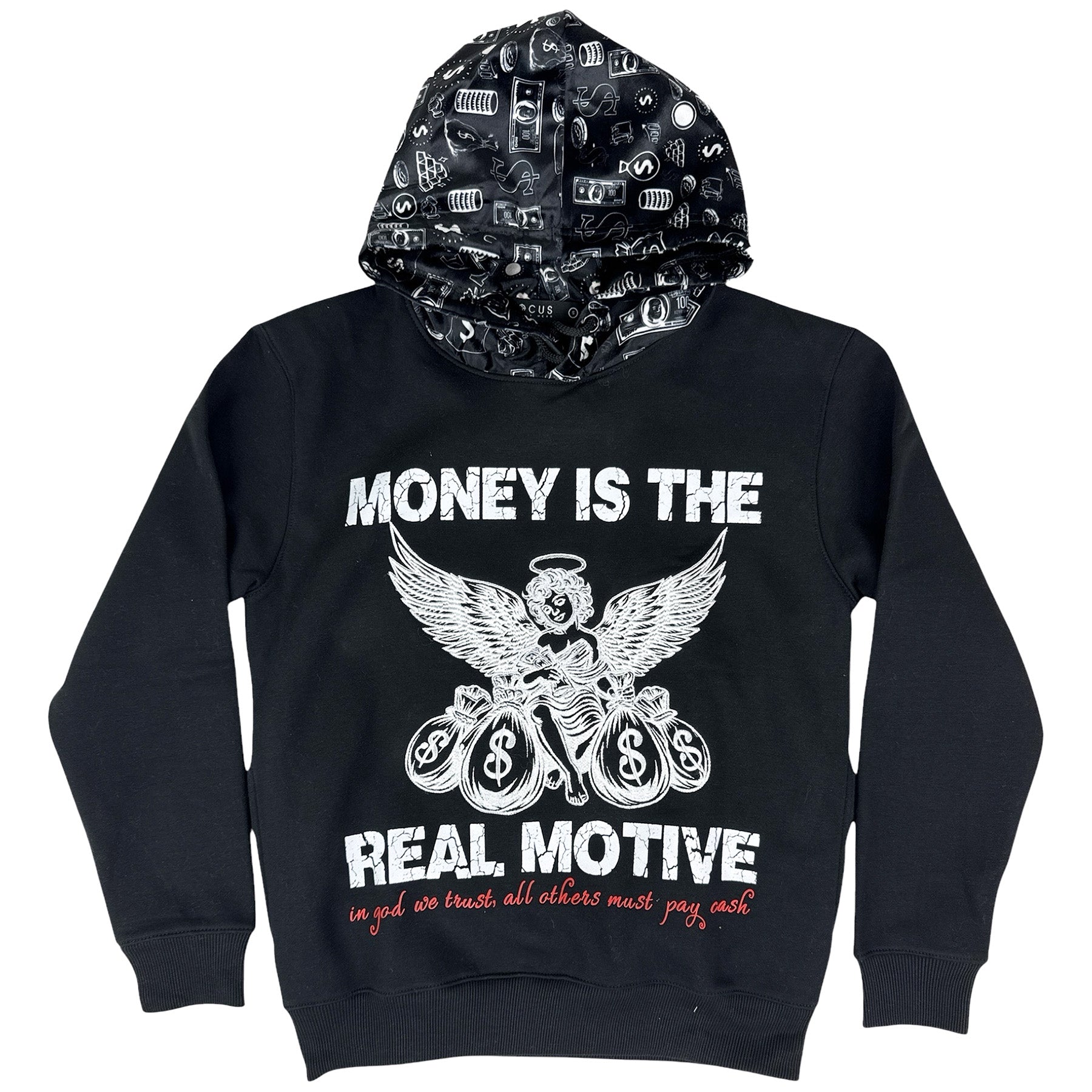 "Money Motive" Hoodie - Black