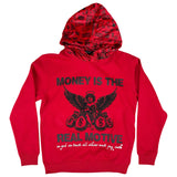 "Money Motive" Hoodie - Red