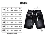 "Skittles" Jorts - Ice Blue