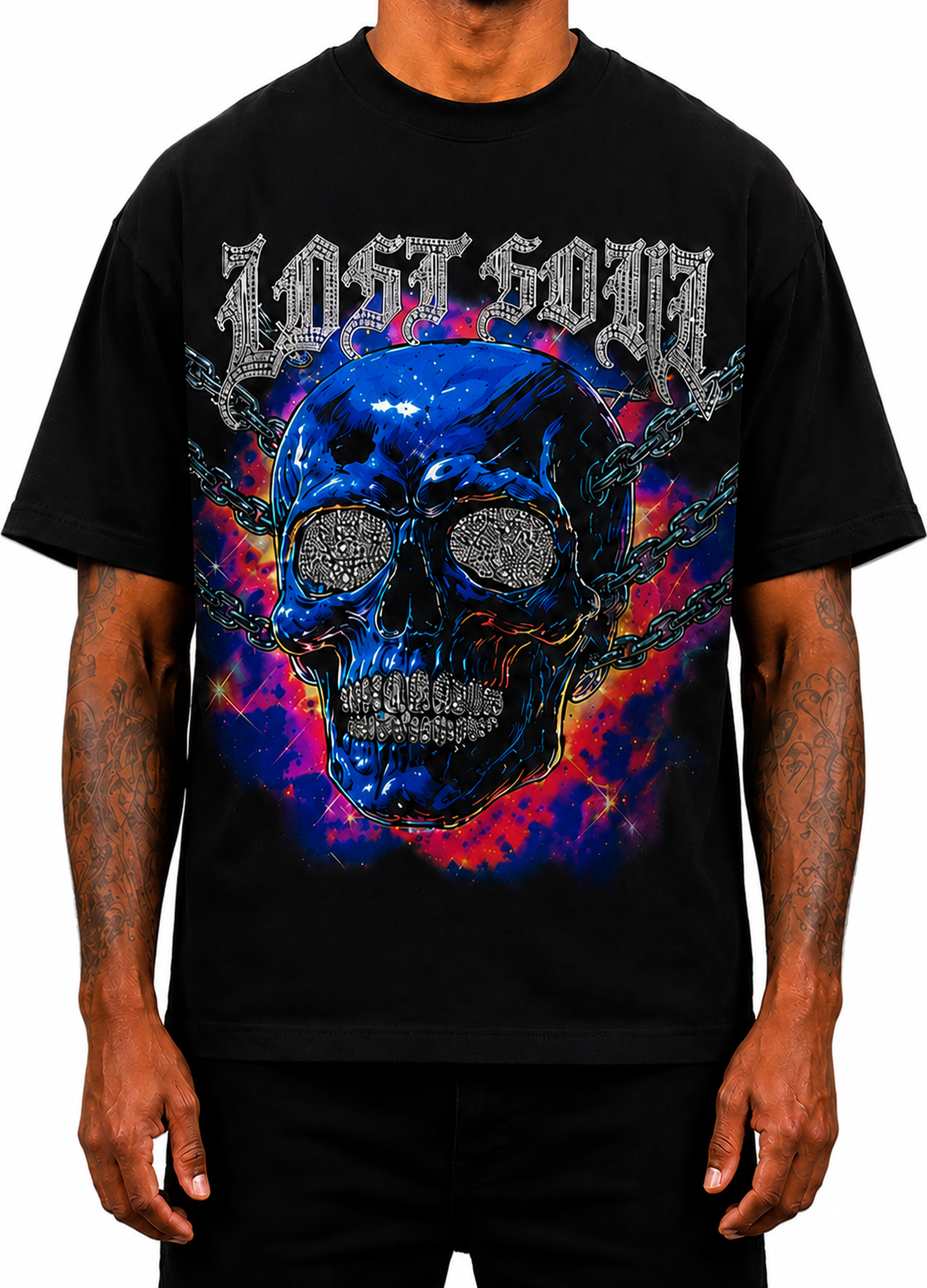"Lost Soul" Tee Black