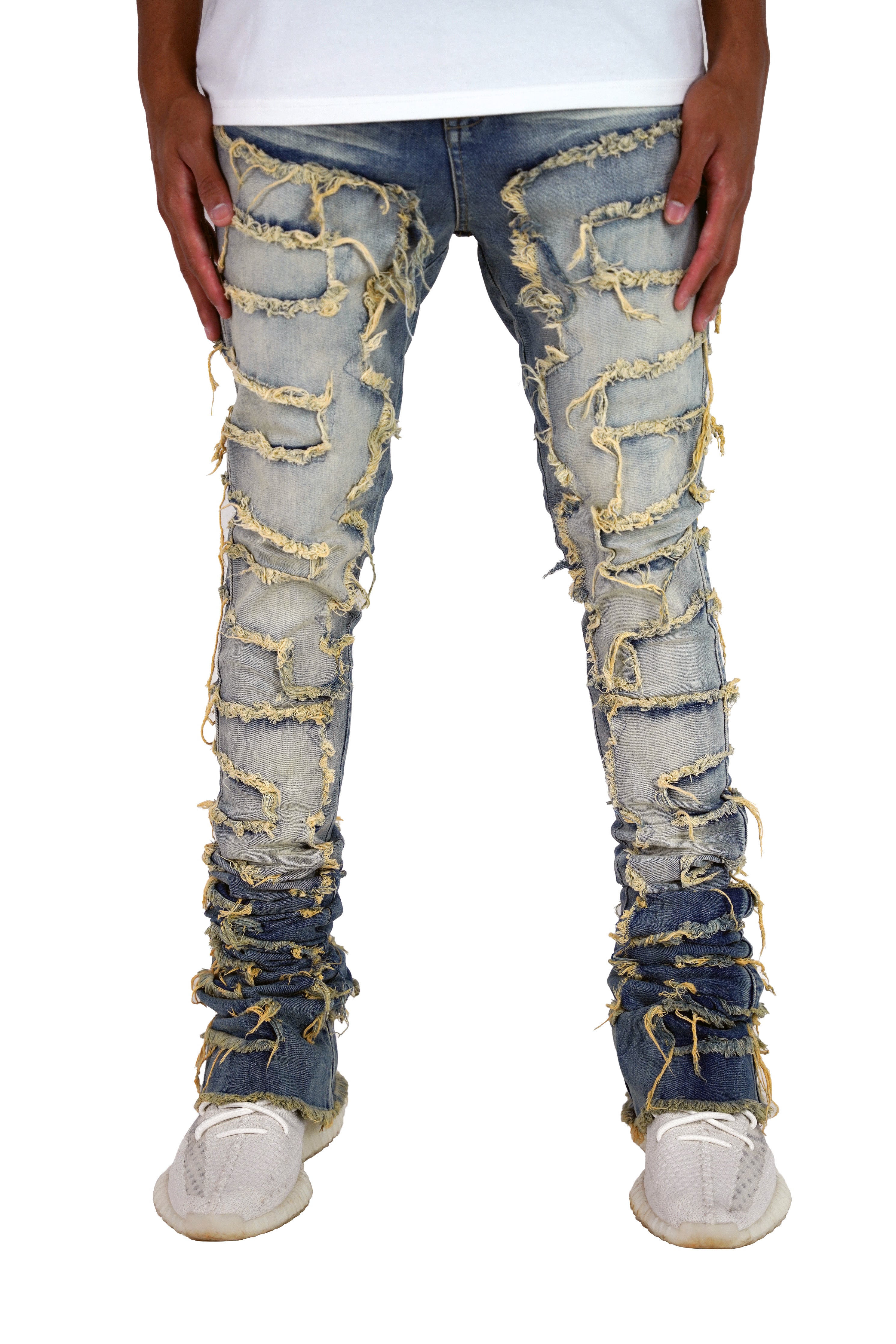 "Vintage" Super Stacked Denim