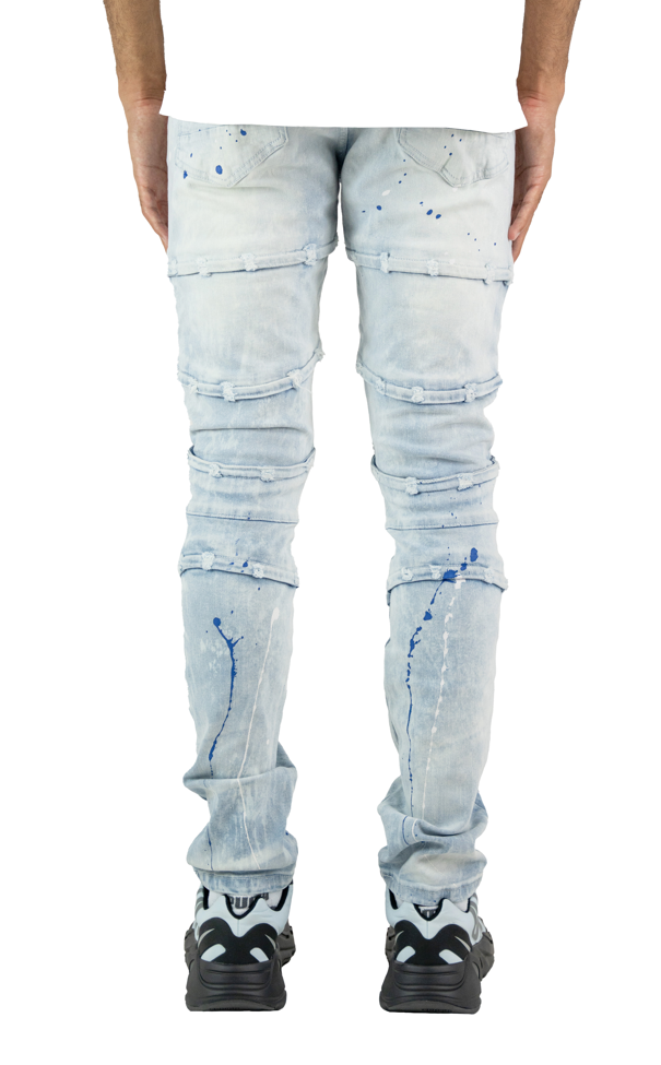 Broken Heart Jeans - Lt Wash
