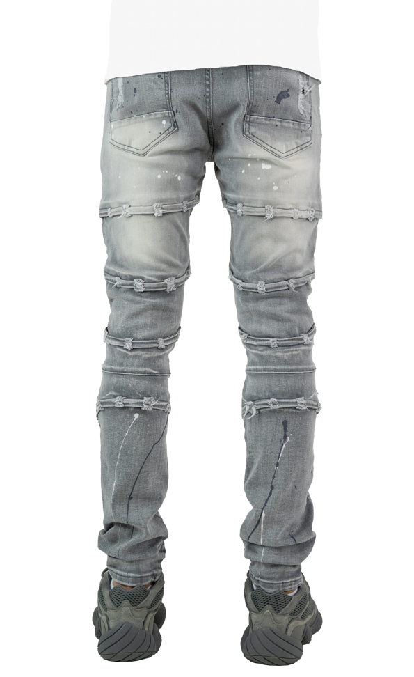 Broken Heart Jeans - Grey