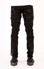Broken Heart Jeans -Purple