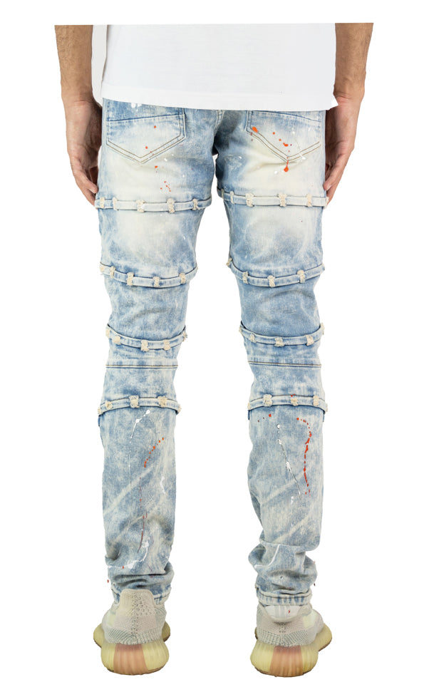 Broken Heart Jeans - Orange
