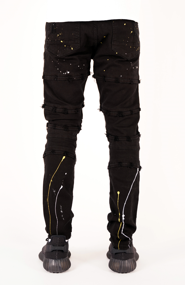 Broken Heart Jeans - Yellow – Focus Jeans