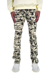 "Valencia" Camo Stacked Denim