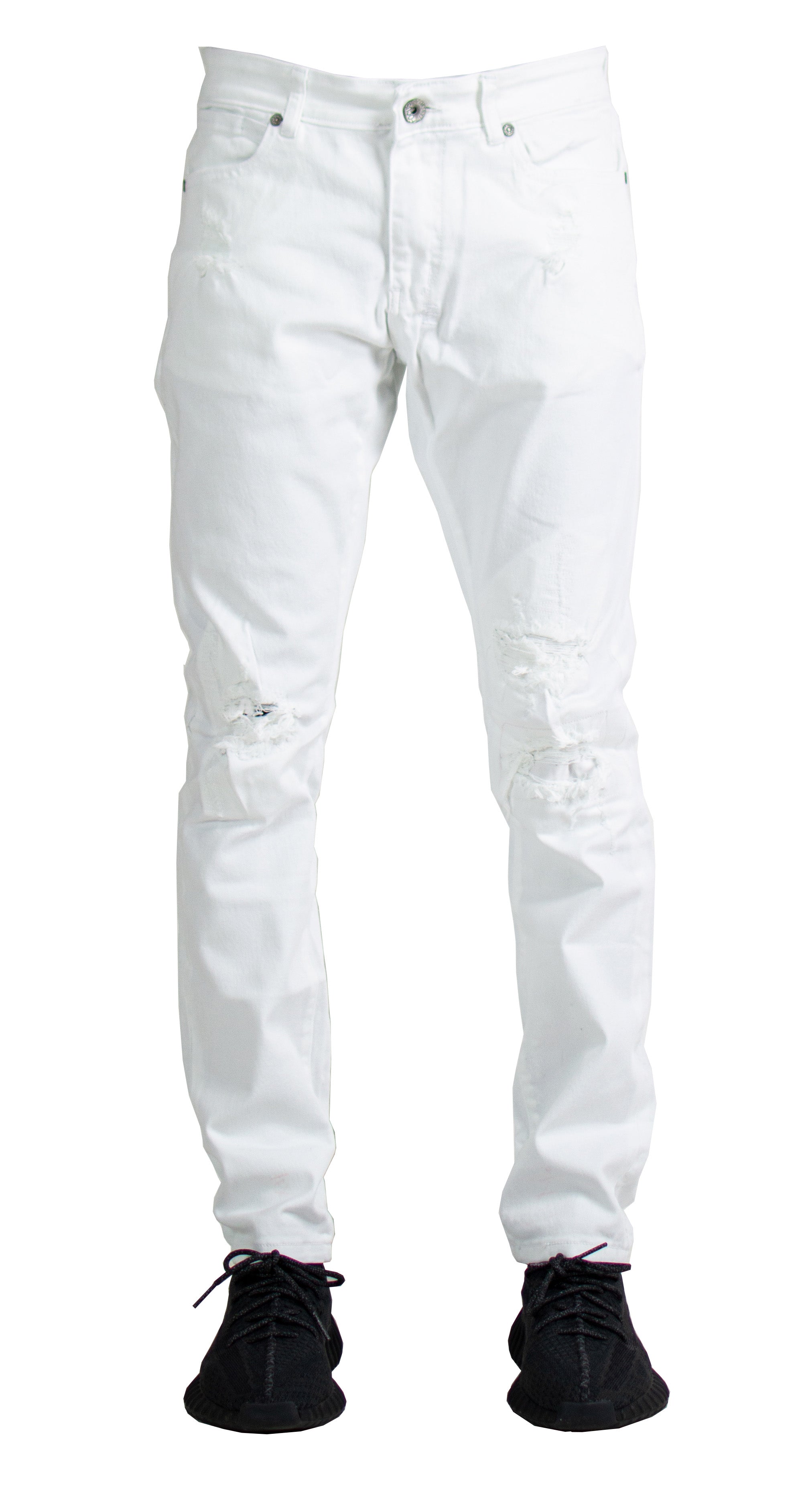 Rip & Repair Clean Denim - White