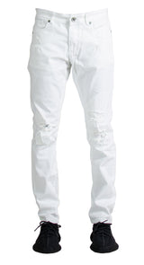 Rip & Repair Clean Denim - White