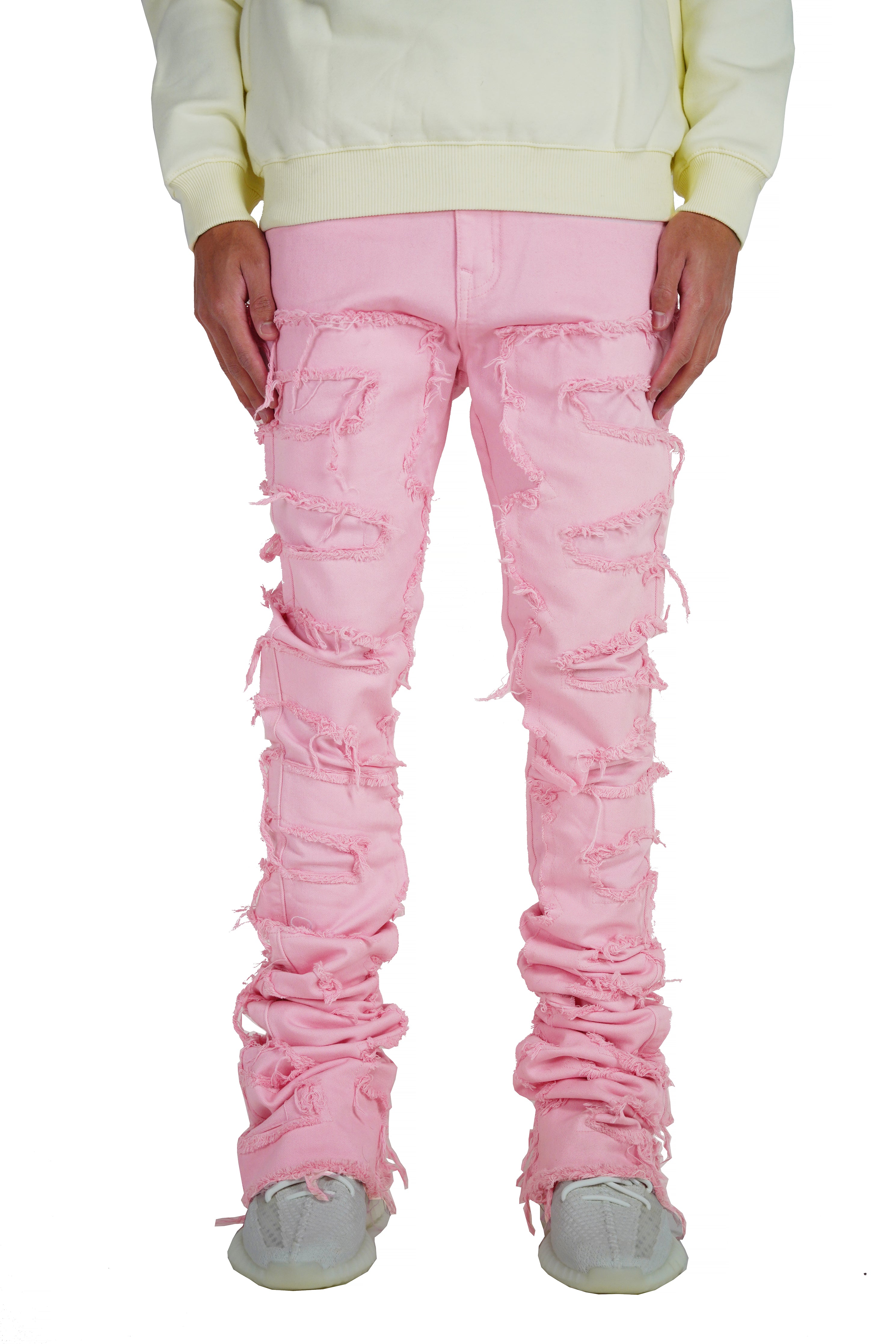 "FLAMINGO" Super Stacked Denim