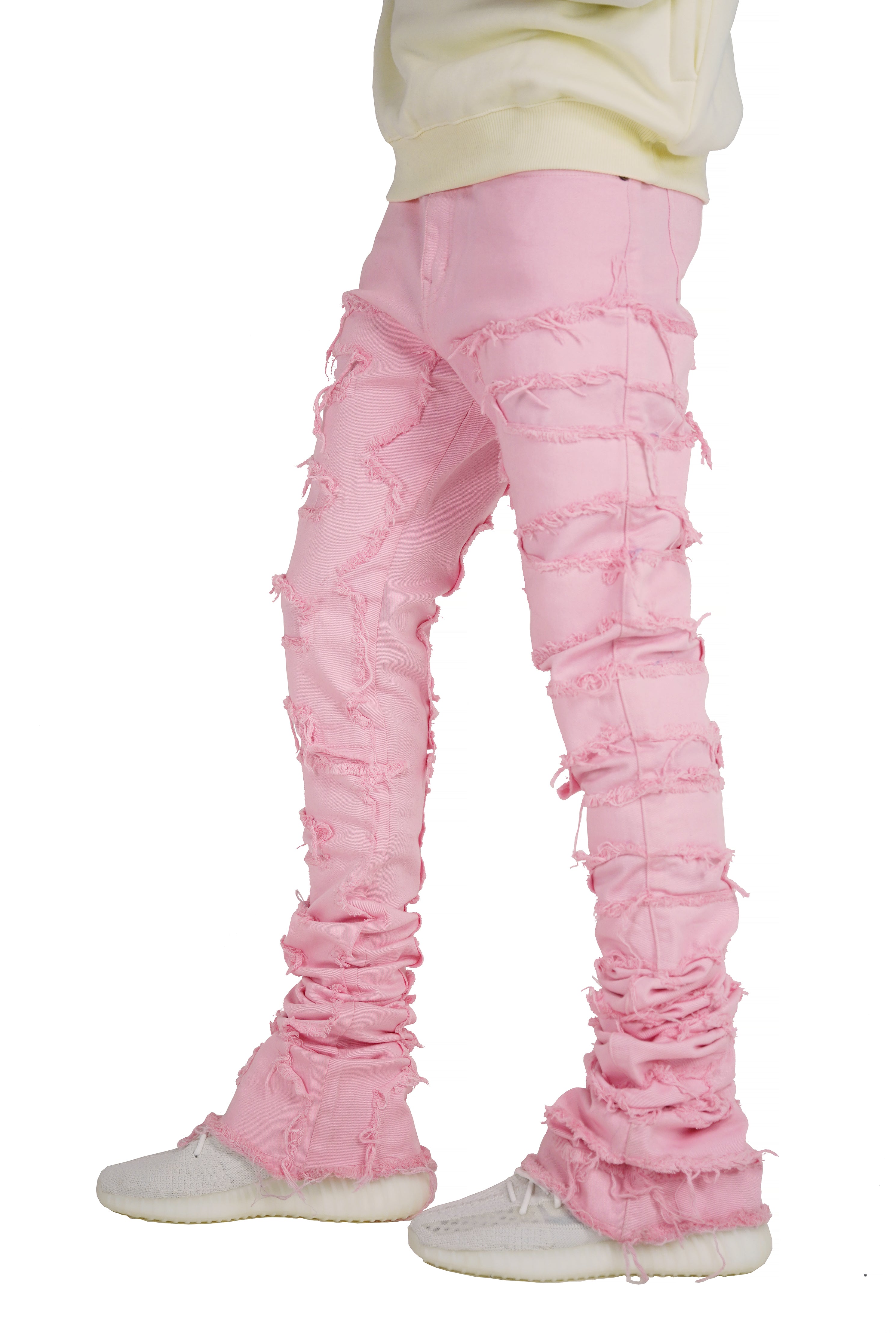 "FLAMINGO" Super Stacked Denim