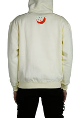 Peace & love hoodie - Cream