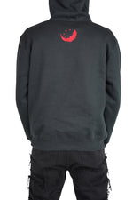 Peace & love hoodie - Black